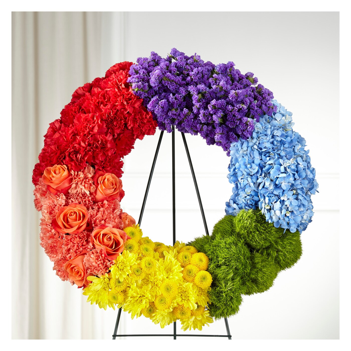 Circle of Love Wreath flower arrangement